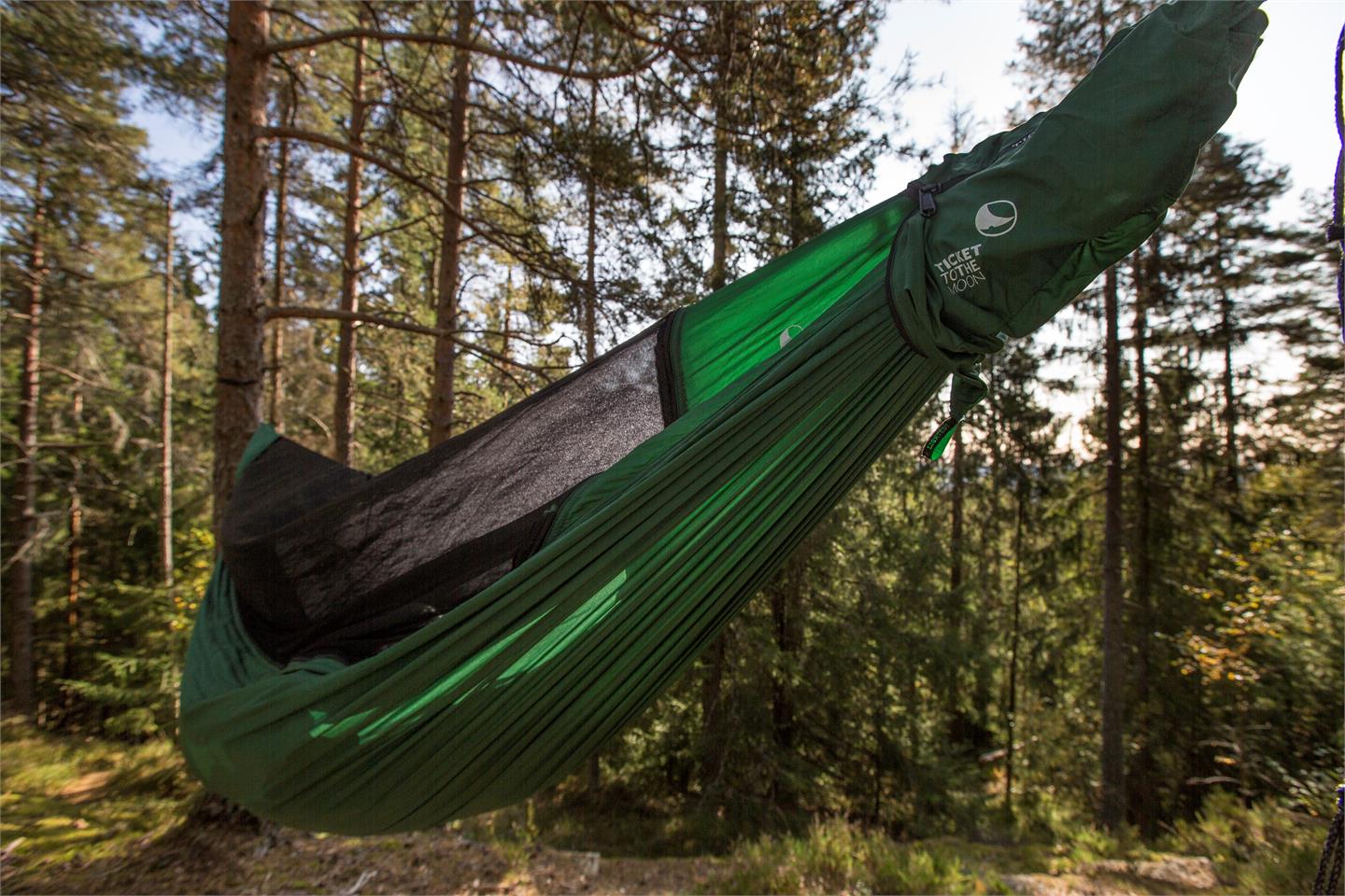 Ticket To The Moon Pro Hammock Hengekøye<br>Superlett alt-i-ett symmetrisk hengekøye