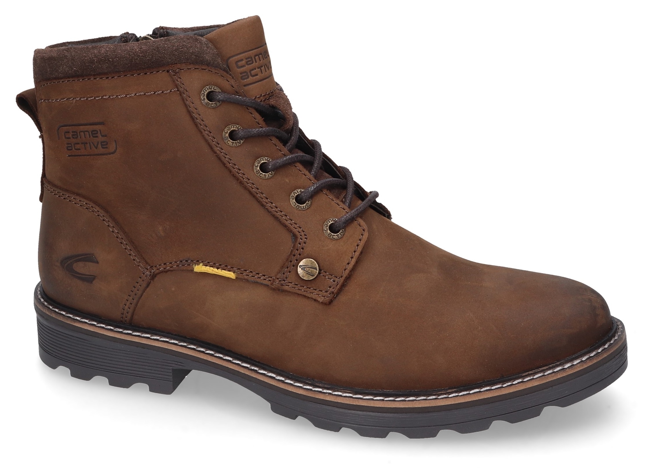 camel active Schnürboots  Winterboots, Stiefel mit gepolsterter Innensohle