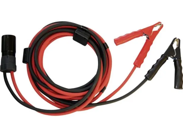 SET® TS 170 Startkabler 35 mm² Kobber 5.00 m NATO-stik, med stålplade-tænger, med beskyttelseskreds