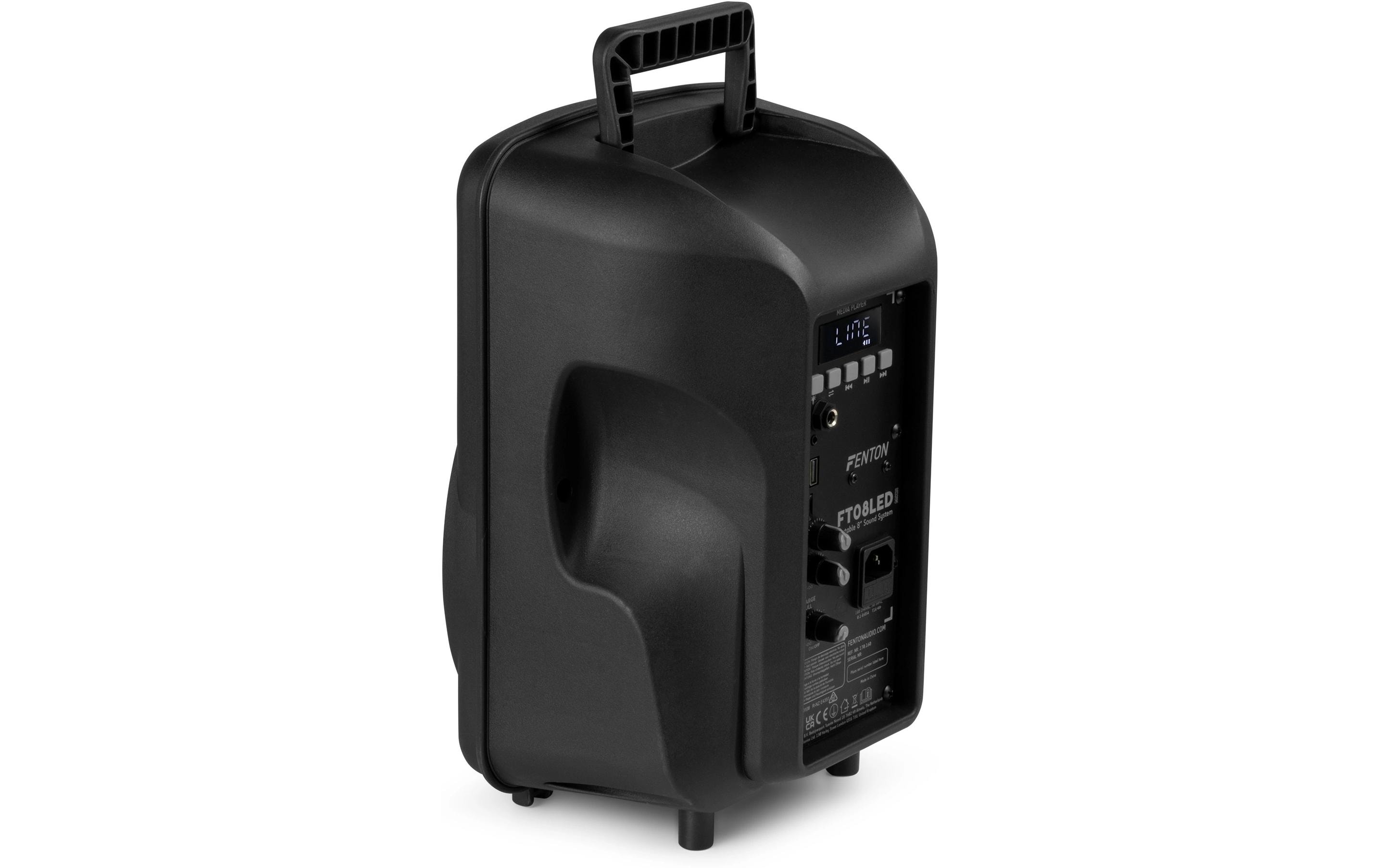 Lautsprecher FT08 lED MK2<br>Tragbarer PA-Lautsprecher mit LED