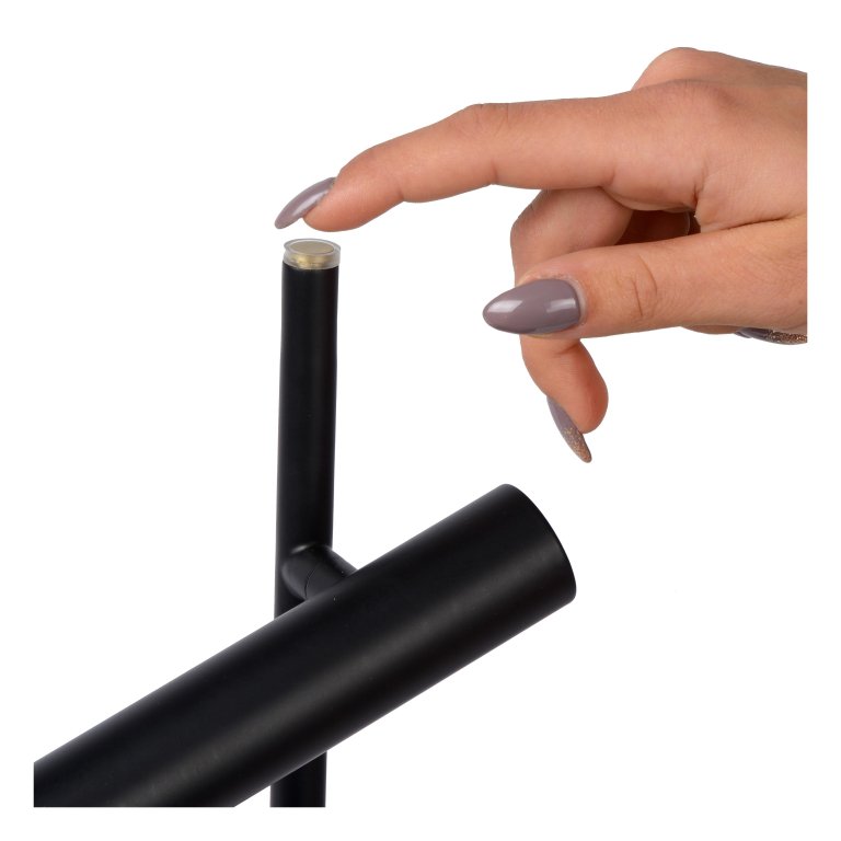 Lucide Philon Double vloerlamp LED zwart