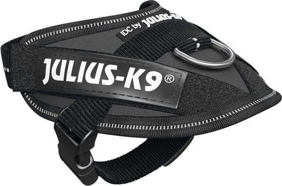 Julius K9 hondentuig IDC Baby antraciet 29-36 cm