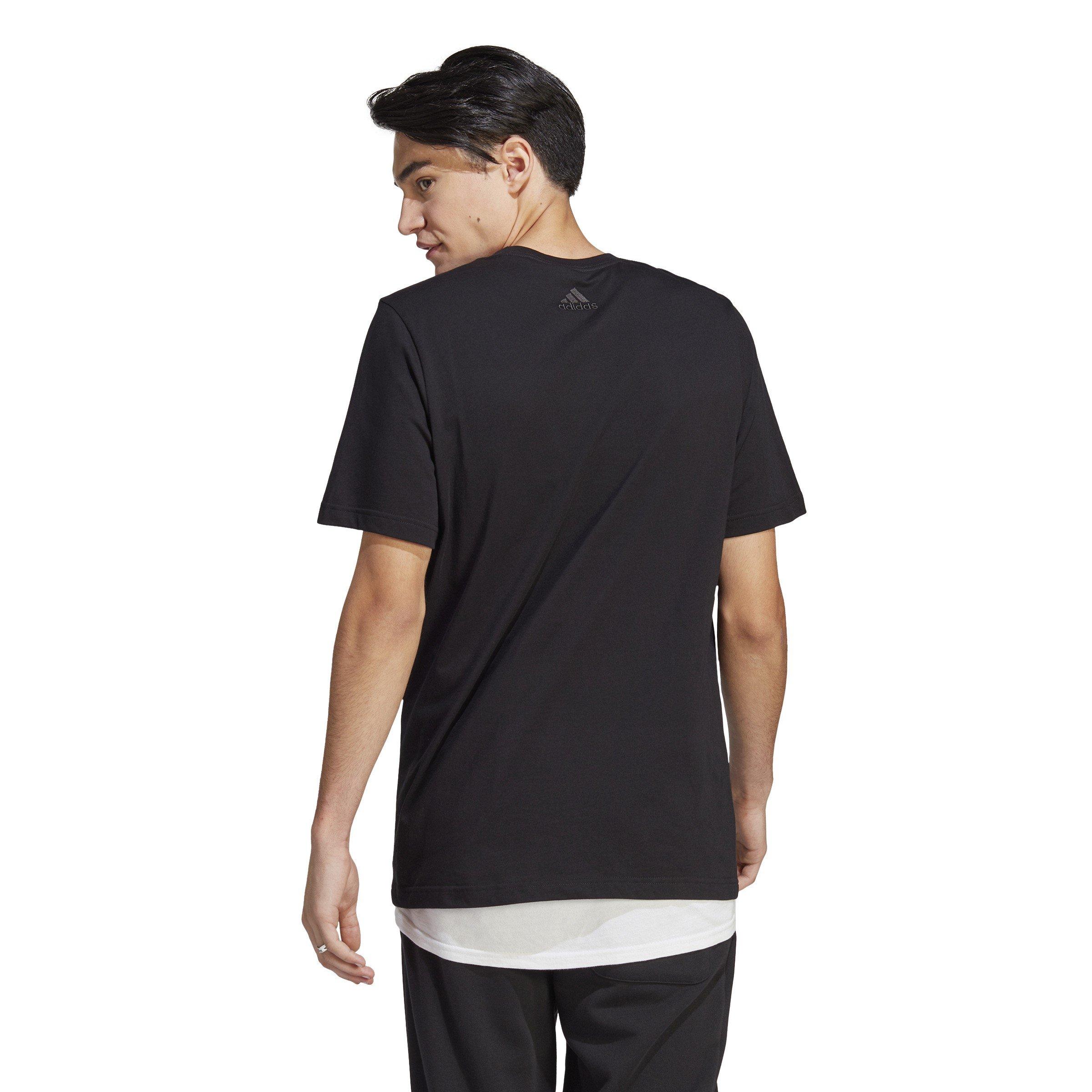adidas Essentials Single Jersey Logo T-Shirt Mens