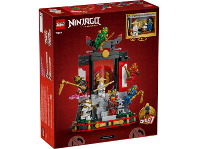 LEGO 15-jarig jubileum: Display met ninjapersonages (71866)