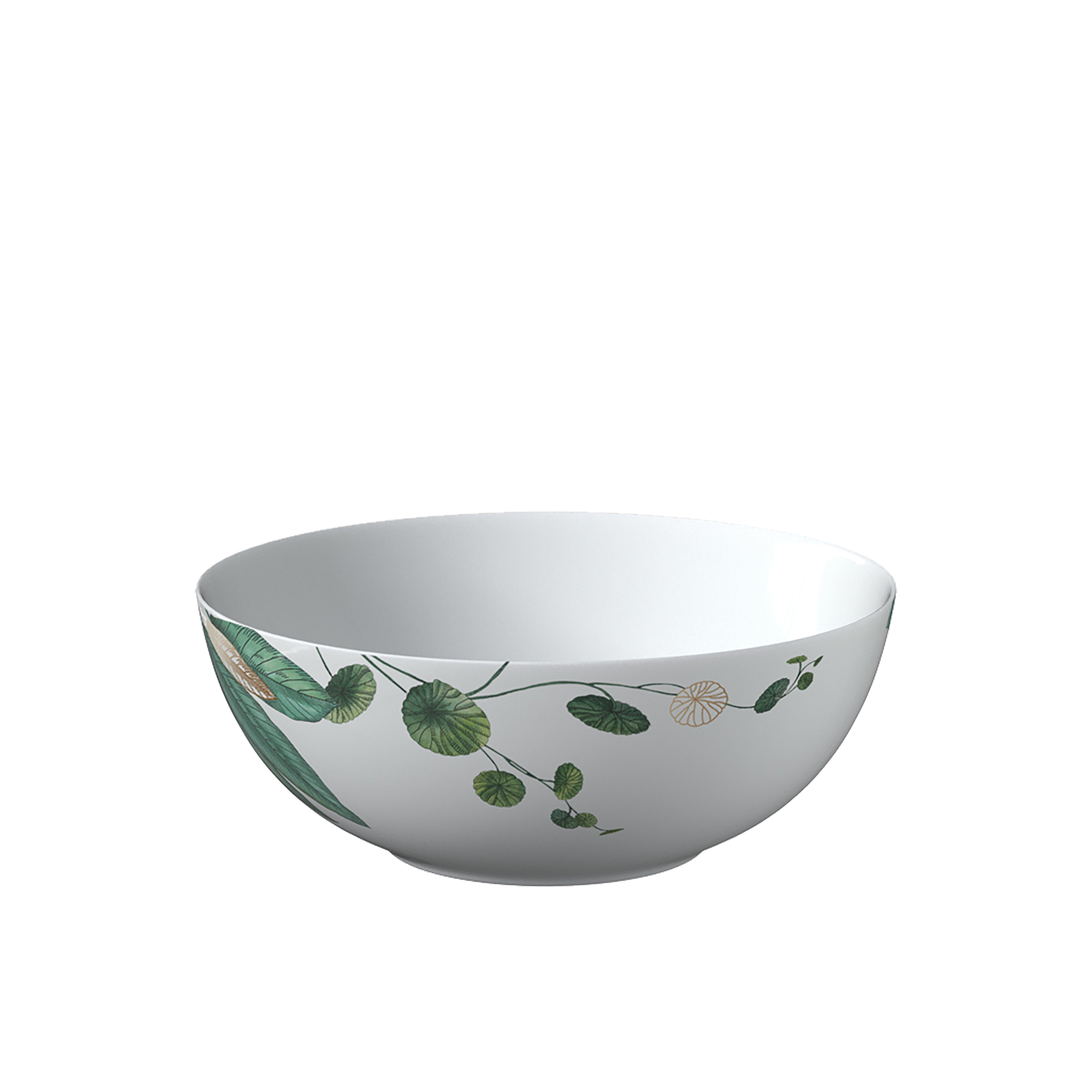 Avarua Salad serving bowl Multi-colored, 50.8 oz, Premium Bone Porcelain