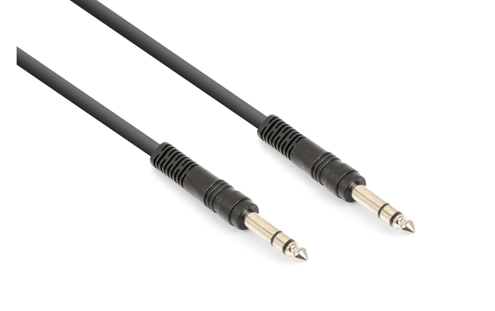 CX326-1 6.3 mm Klinke - 6.3 mm Klinke 1.5 mAudiokabel 6.3 Klinke – Klinke, sym., 1.5m