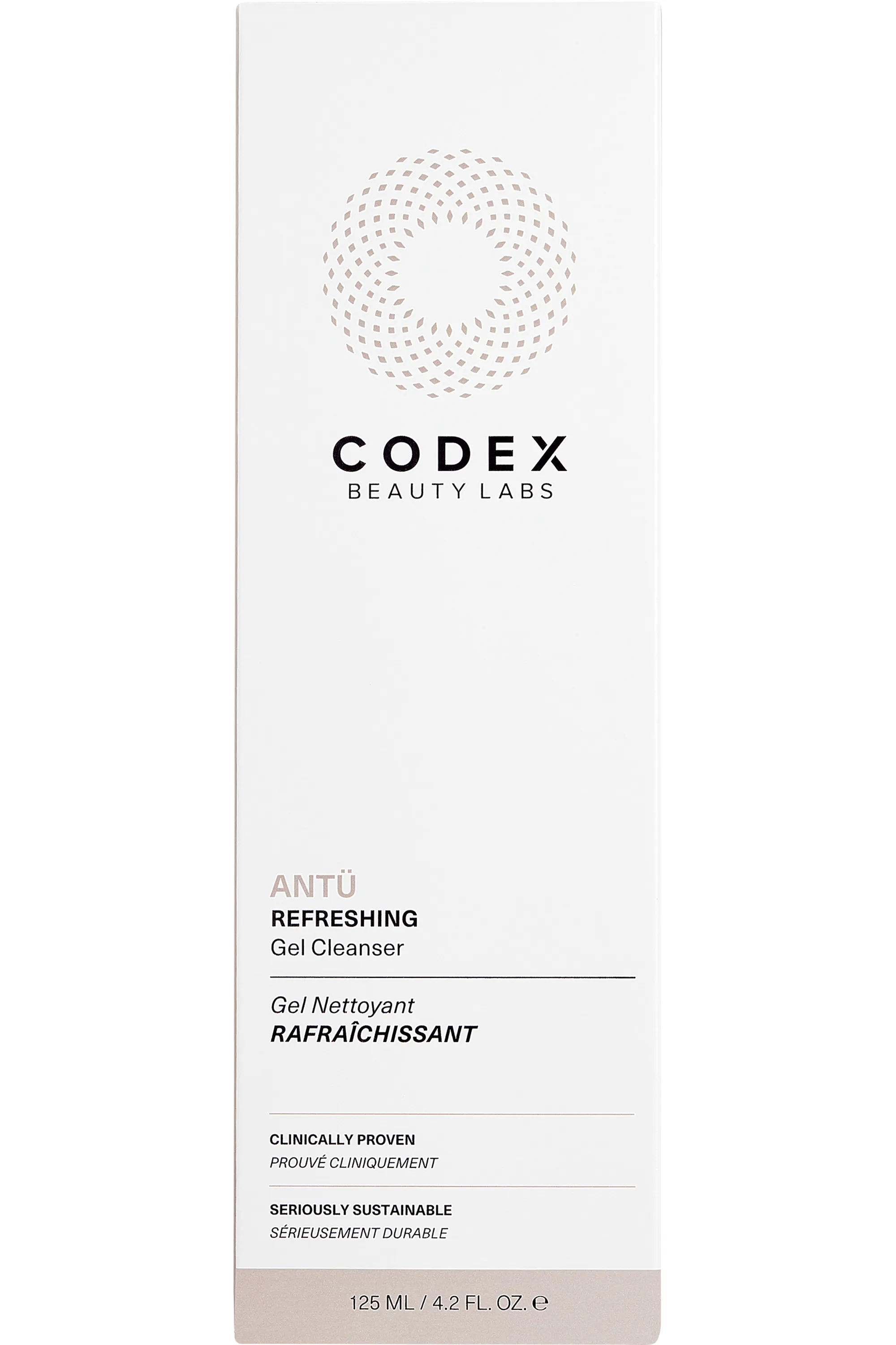 Codex Gel nettoyant rafraîchissant Antü-125 ml