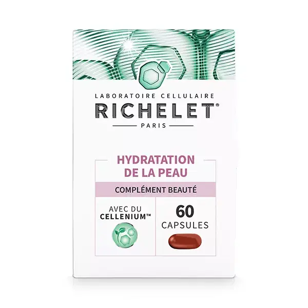 RICHELET Hidratação da Pele, Suplemento Alimentar, 60 Cápsulas