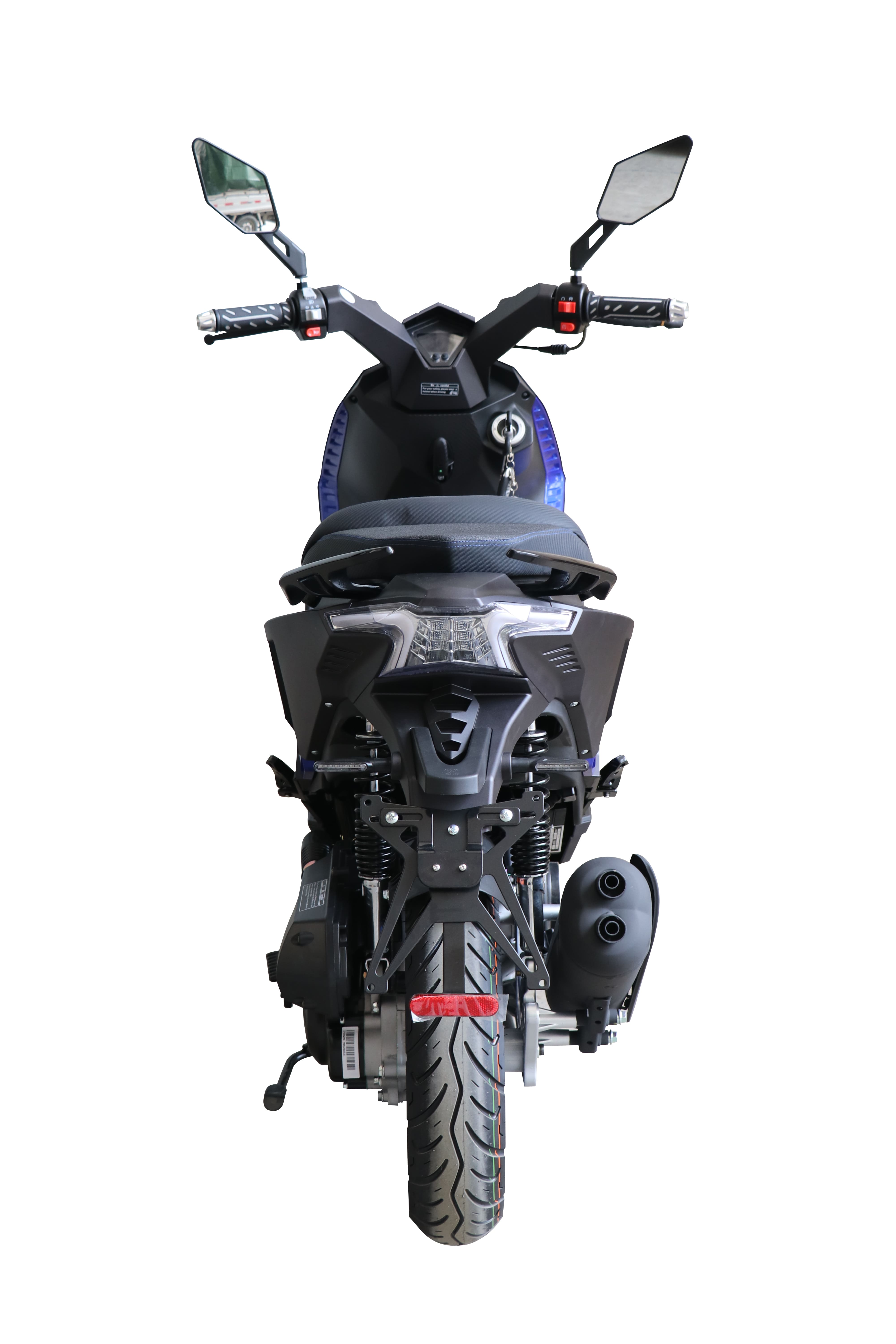 Alpha Motors Motorroller Shark 50 ccm 45 kmh EURO 5 mattschwarz