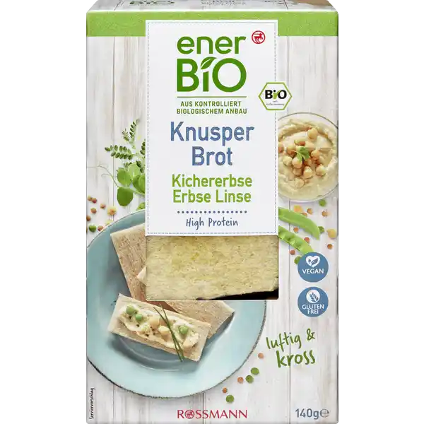 Knusperbrot Hülsenfrüchte