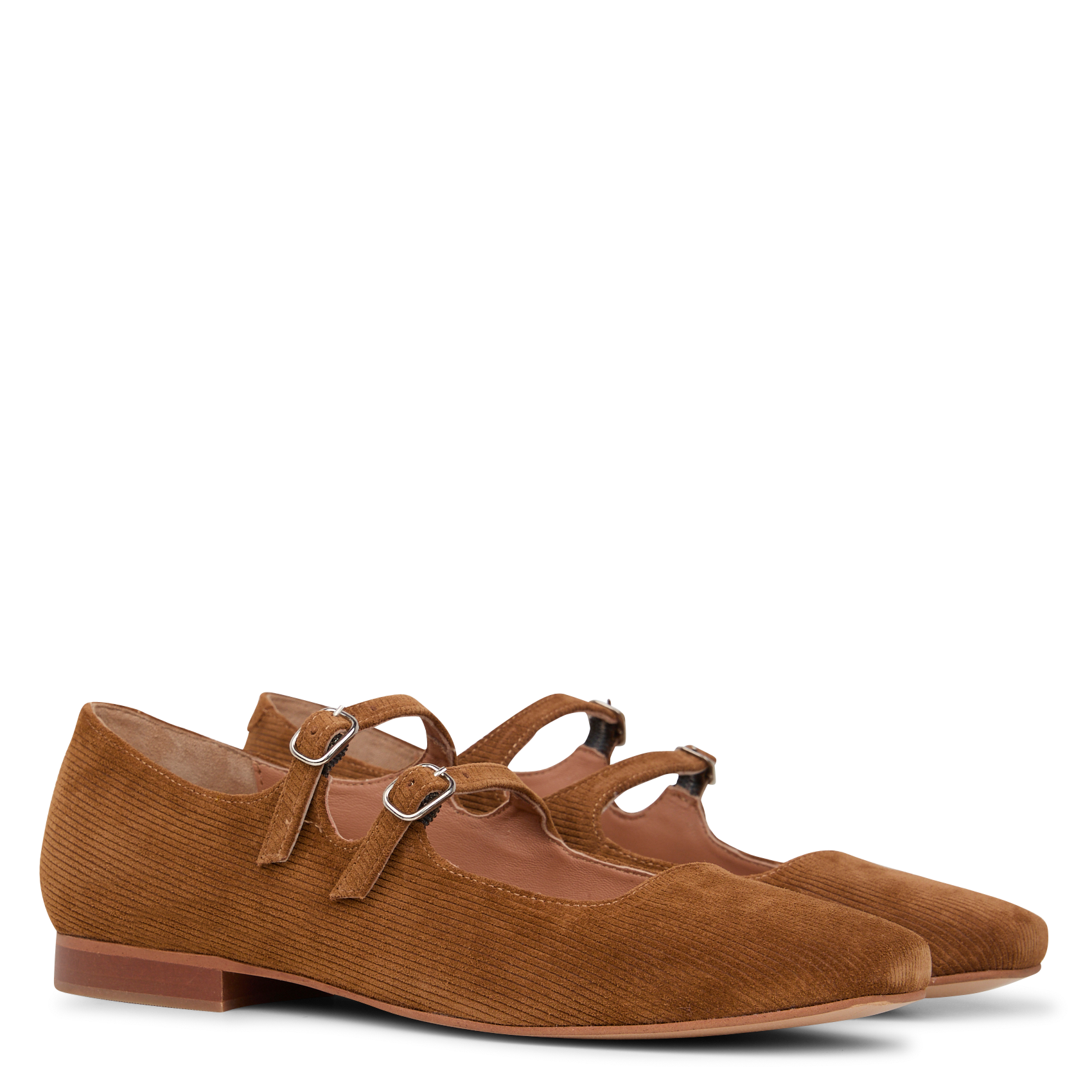 AURELLA - Babies en cuir| Marron