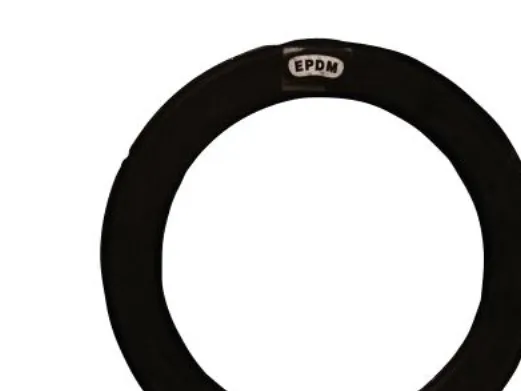 EPDM flangepakning 813.0 mm - DN800 med stålindlæg G-St Max 120°