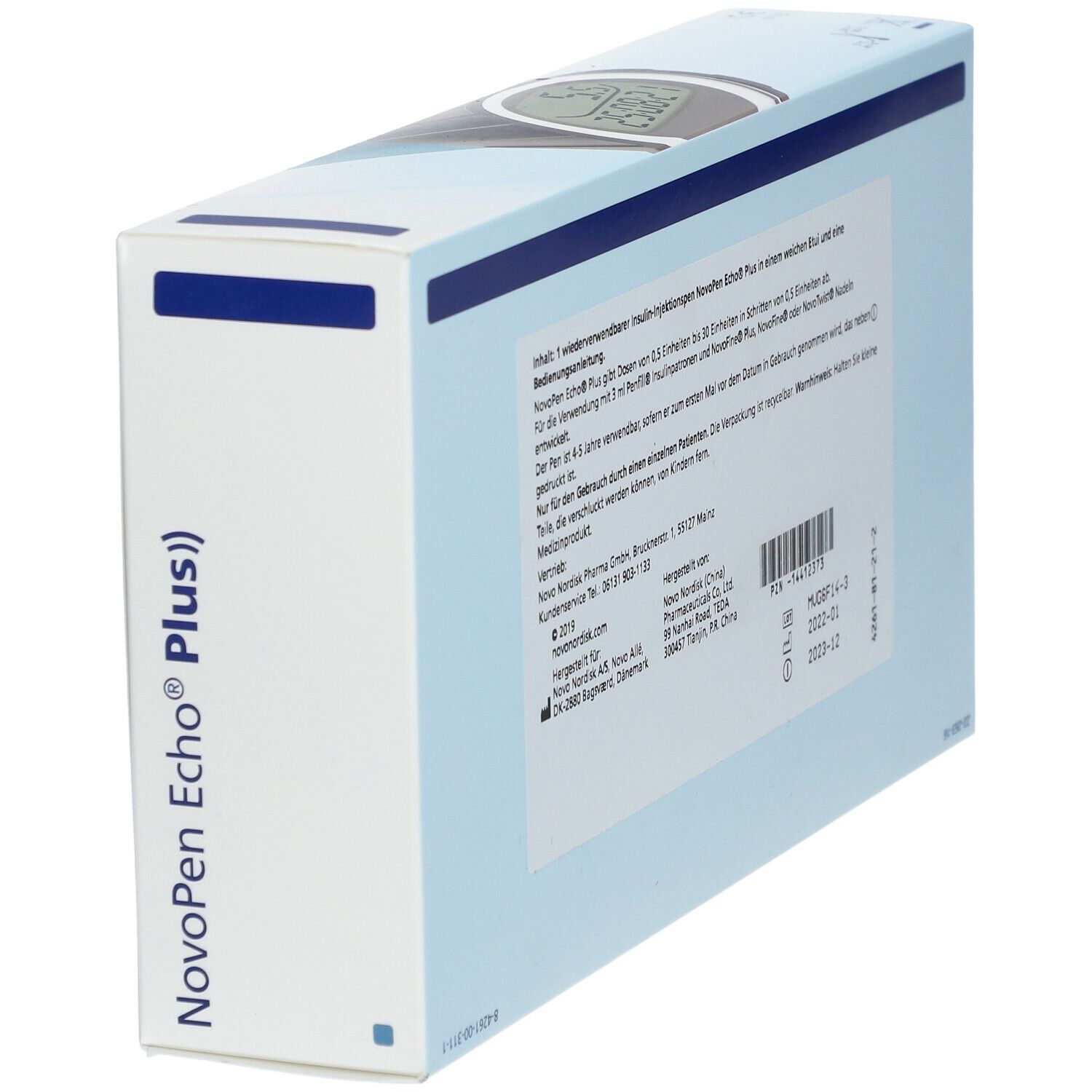 NovoPen Echo® Plus blau