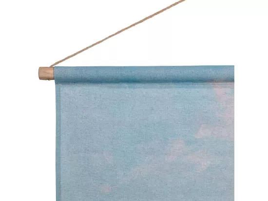 Toile imprimée en parchemin