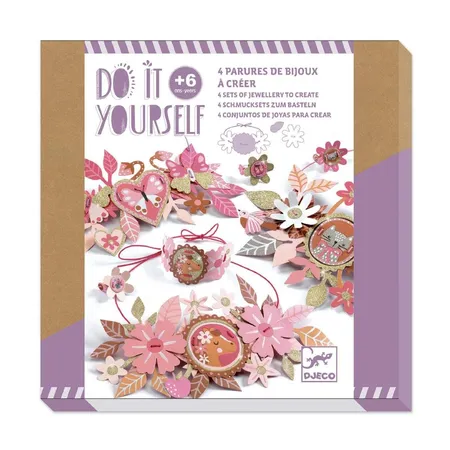 Djeco DIY: Schmucksets Zarte Medailllons