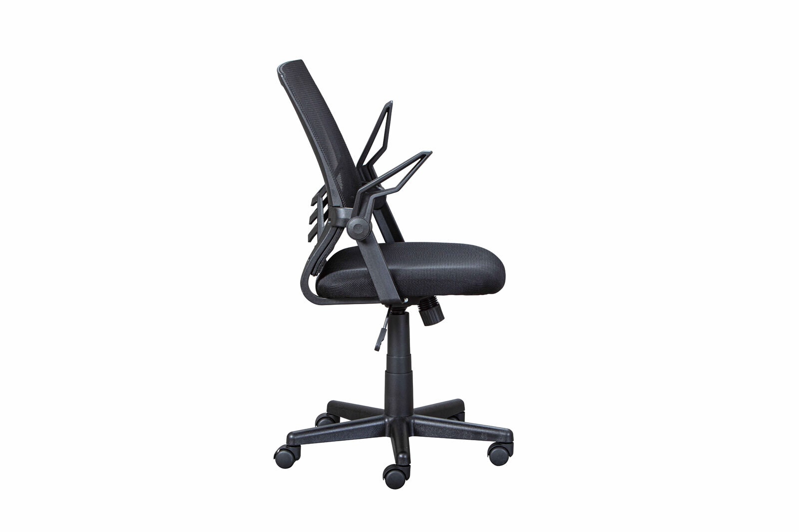 Drehstuhl LUDWIG schwarz 57 x 90,5-100 x 59,9 cm