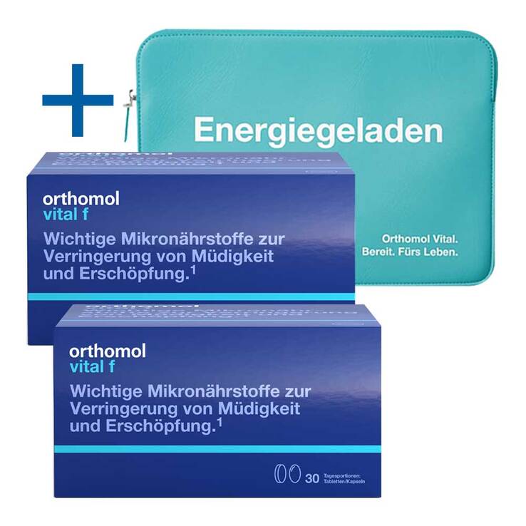 Orthomol Vital F 30 Tabletten / Kapseln Kombipackung, 2x1 St