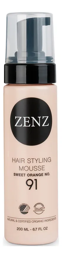 ZENZ 91 Hair Styling Mousse Sweet Orange - 200 ml.