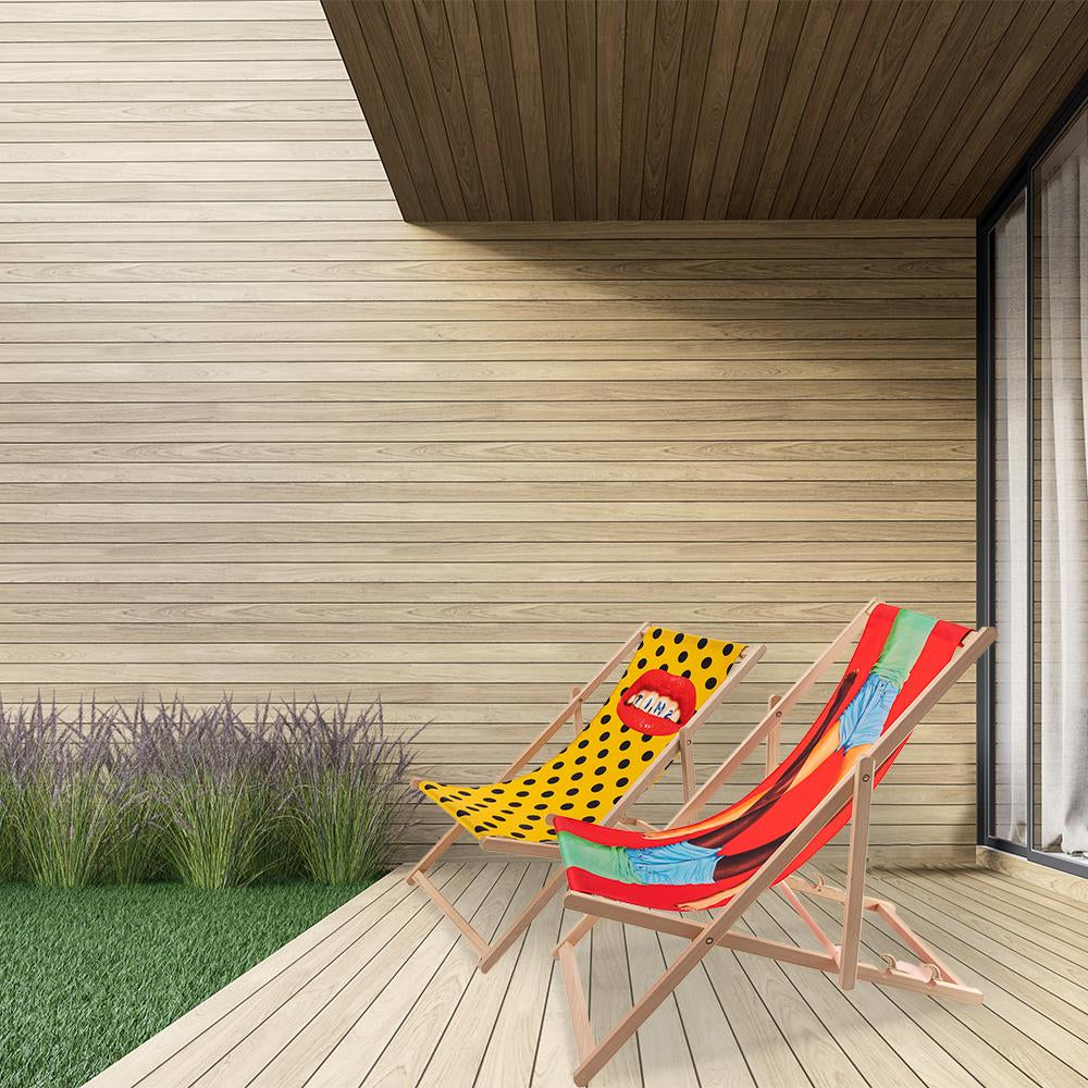 Deck Chair ligstoel Scissors