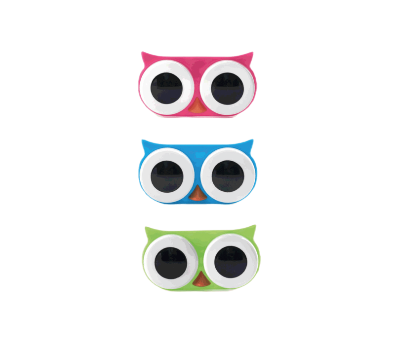 Owl Contact Lens Case