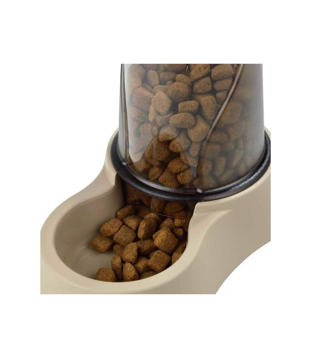 Paris Prix - Distributeur Pour Chien & Chat mocaccino 1,5l Taupe