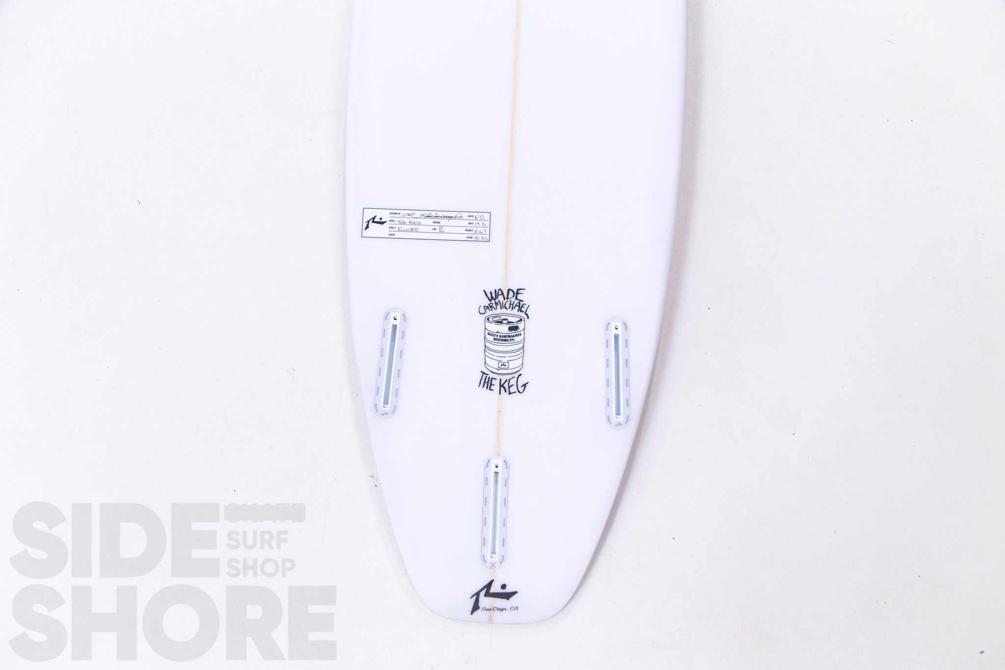 Rusty Surfboards The KEG - 6'0