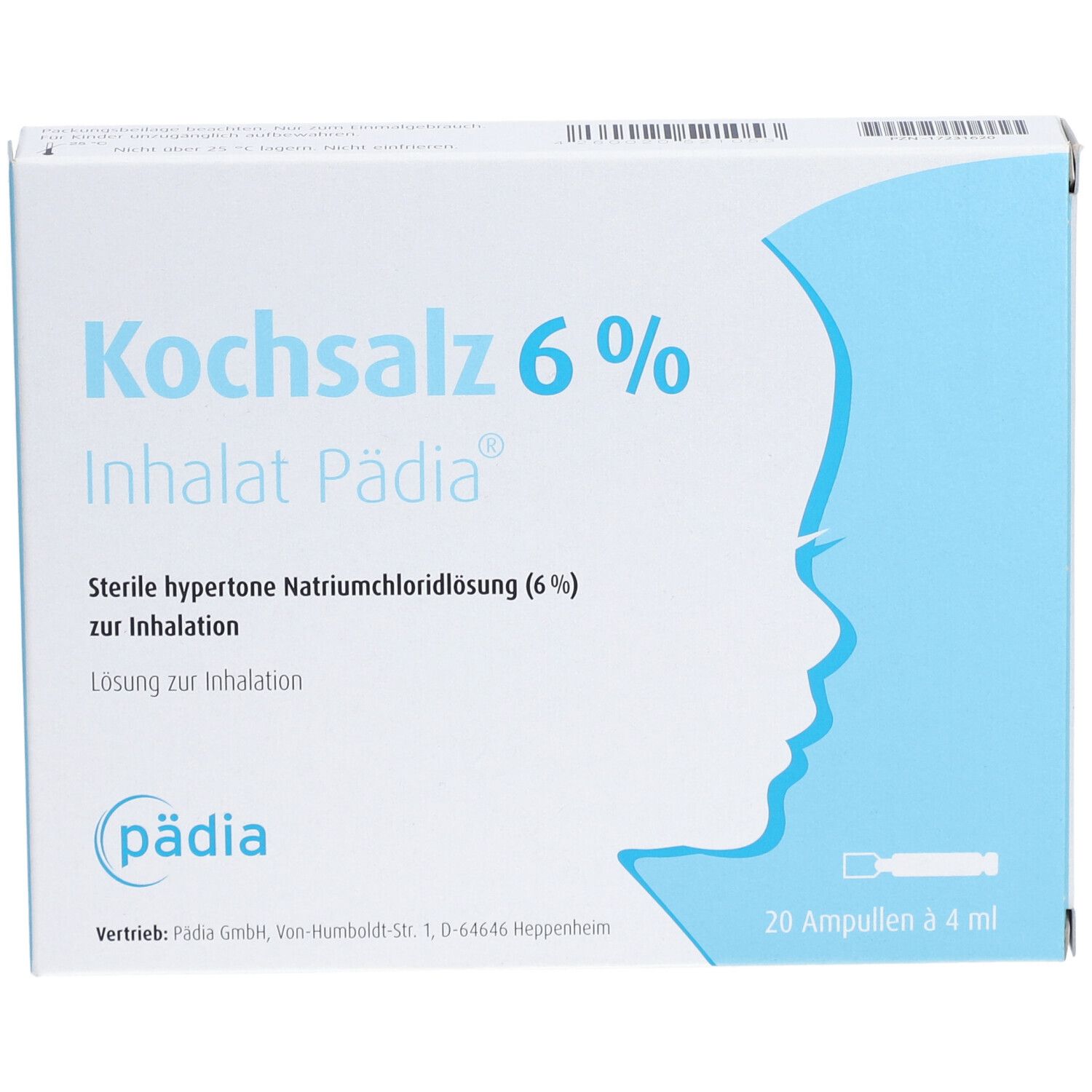 Kochsalz 6 % Inhalat Pädia®