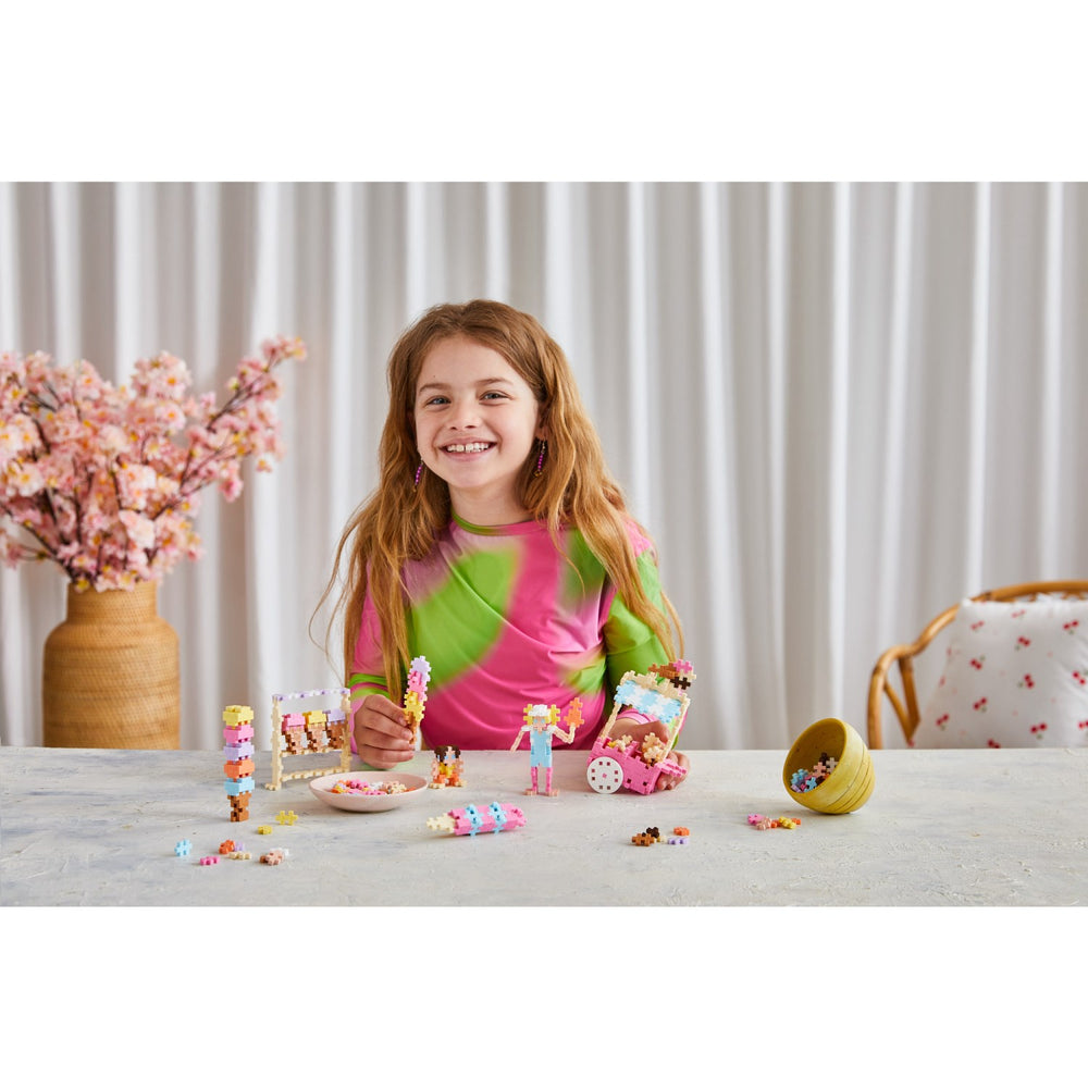 Køb Plus-Plus Learn To Build Ice Cream Shop