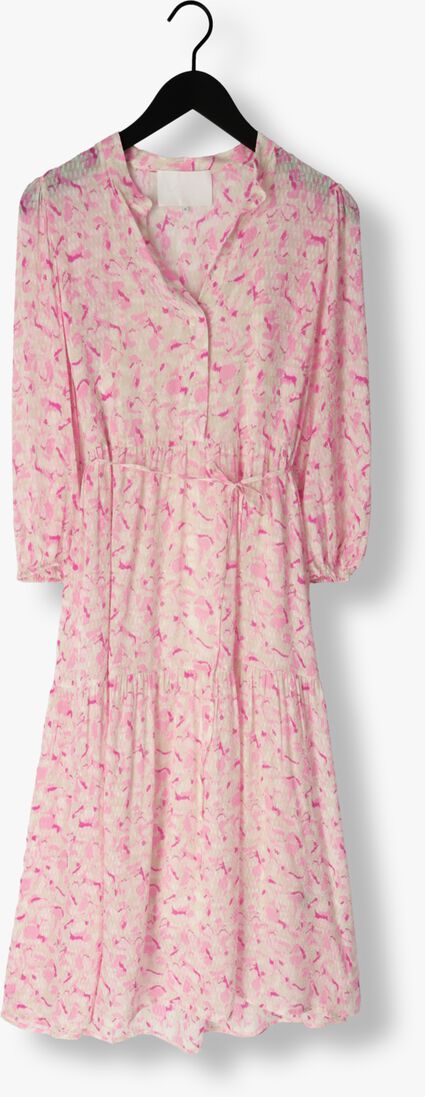 LEVETE ROOM roze levete room midi jurk anja 1