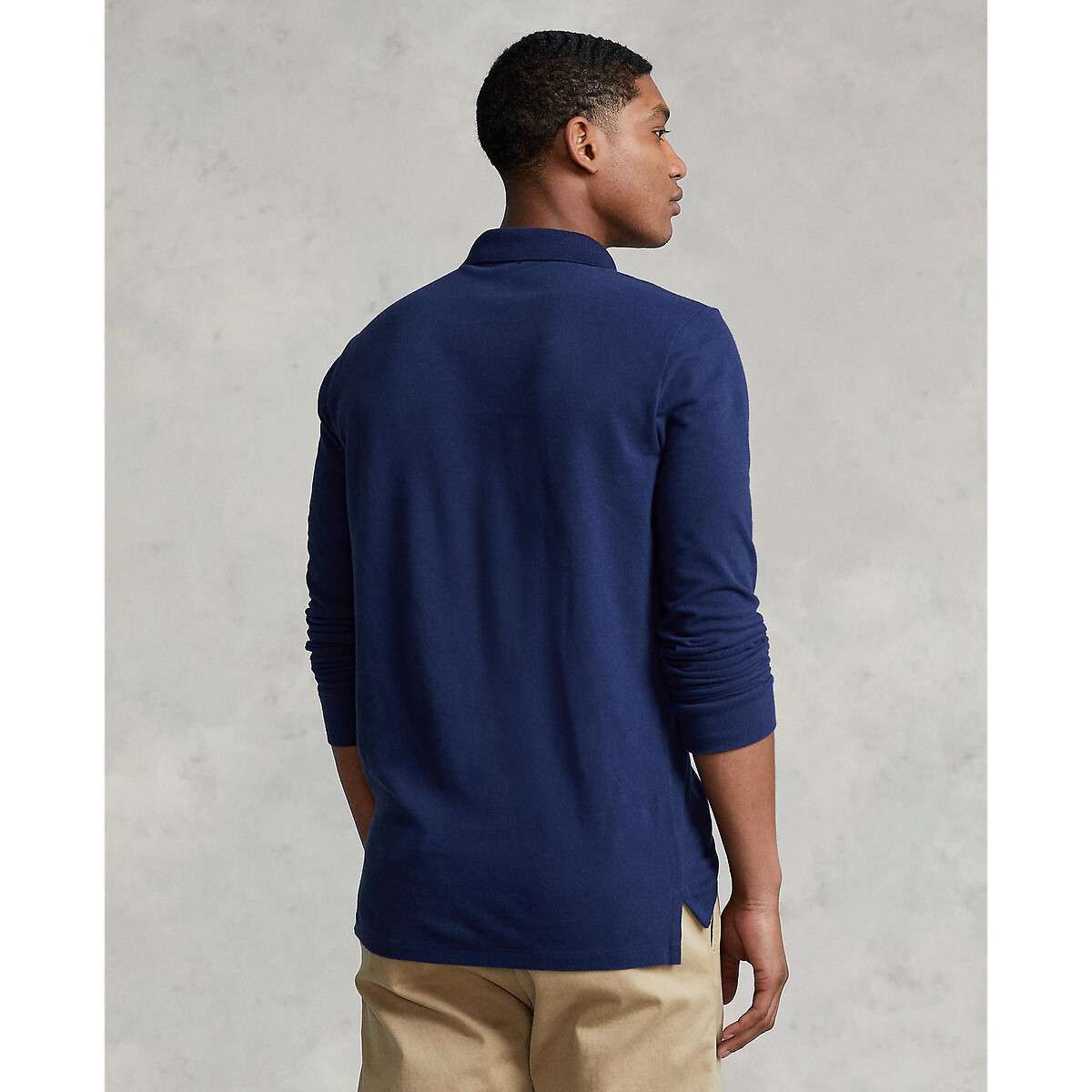 POLO RALPH LAUREN<br>Camisa pólo slim fit em piqué