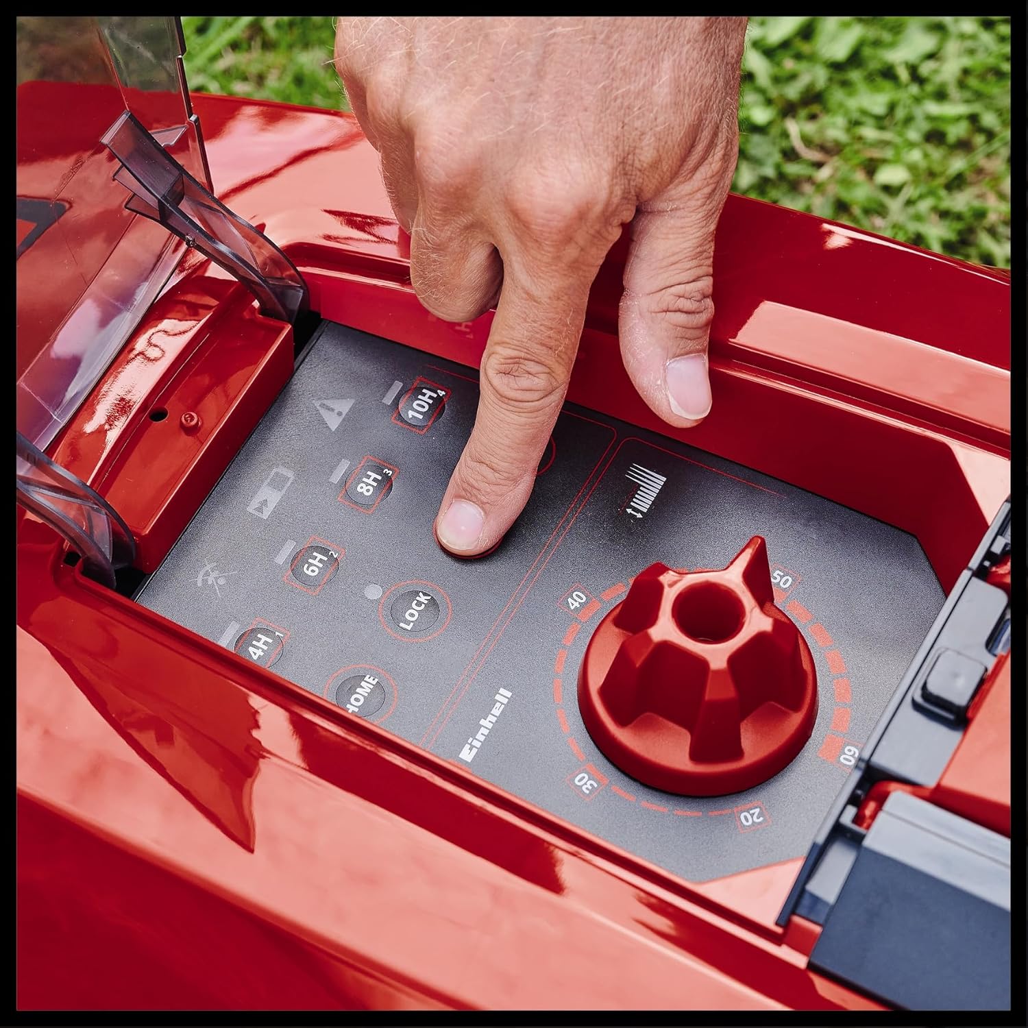 Einhell Mähroboter FREELEXO 550 Kit Power X-Change (18V, bis 35% Steigung, Stoß-/Kipp-/Hebe-/Regensensor, inkl. Installations-Kit für 550 m², inkl. 1x 3,0 Ah Akku)