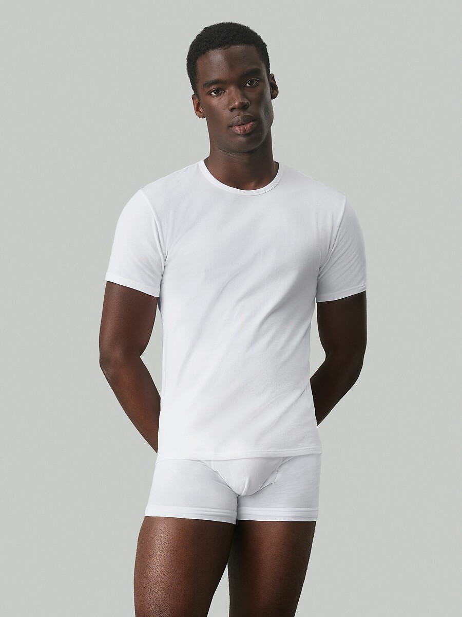 CALVIN KLEIN ROUPA ÍNTIMA<br>Conjunto de 2 camisetas de gola redonda