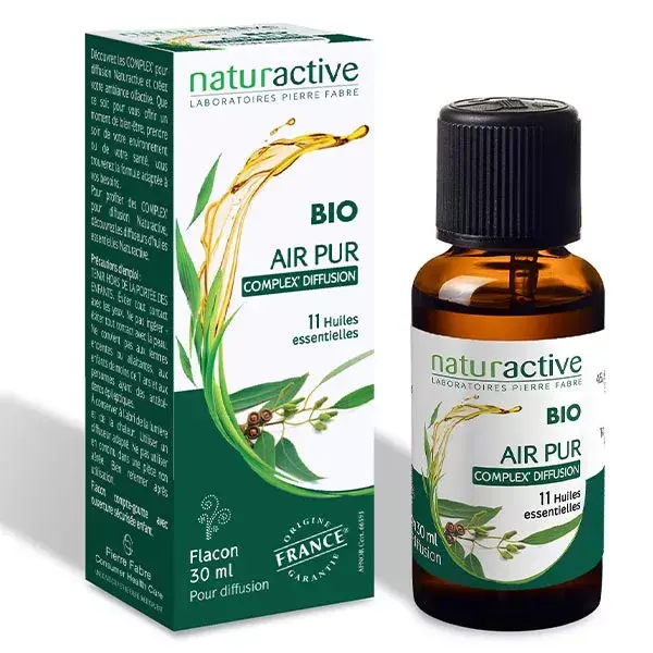 Óleos Essenciais Orgânicos Naturaactive Complex Pure Air 30ml