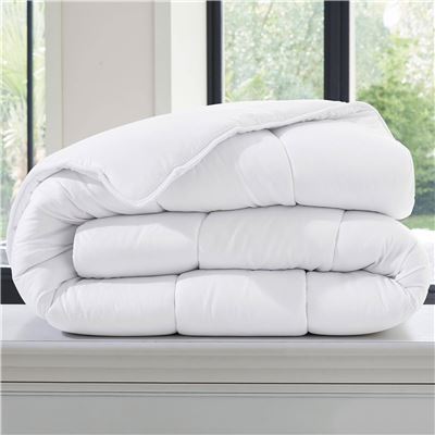 Couette microfibre QUALITÉ/PRIX ANTIACARIEN - légère ou chaude
