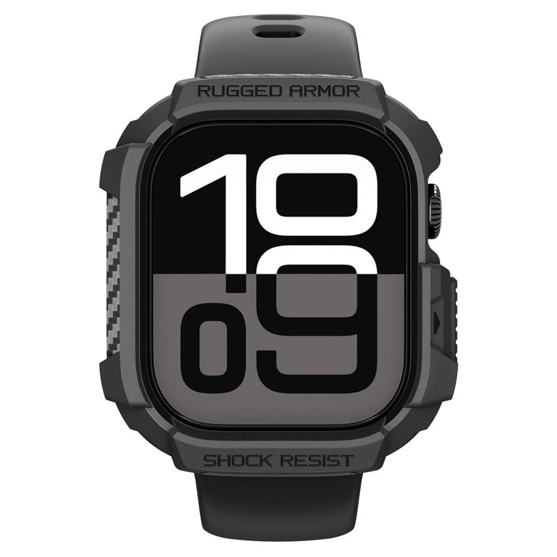 Apple Watch (46mm) Rugged Armor 2 Case Bumper (ACS10499) - Schwarz
