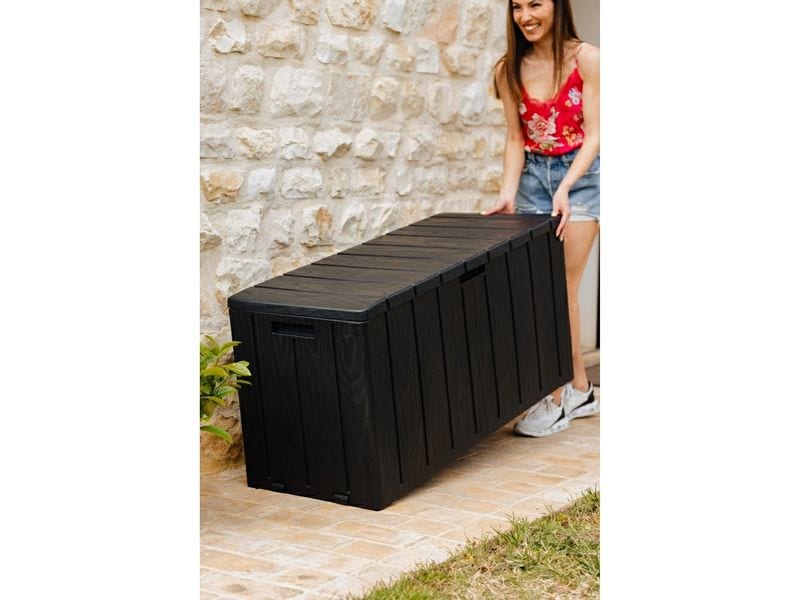 Toomax Gartenbox 270 l Dunkelanthrazit Multifunktionale Kissenbox