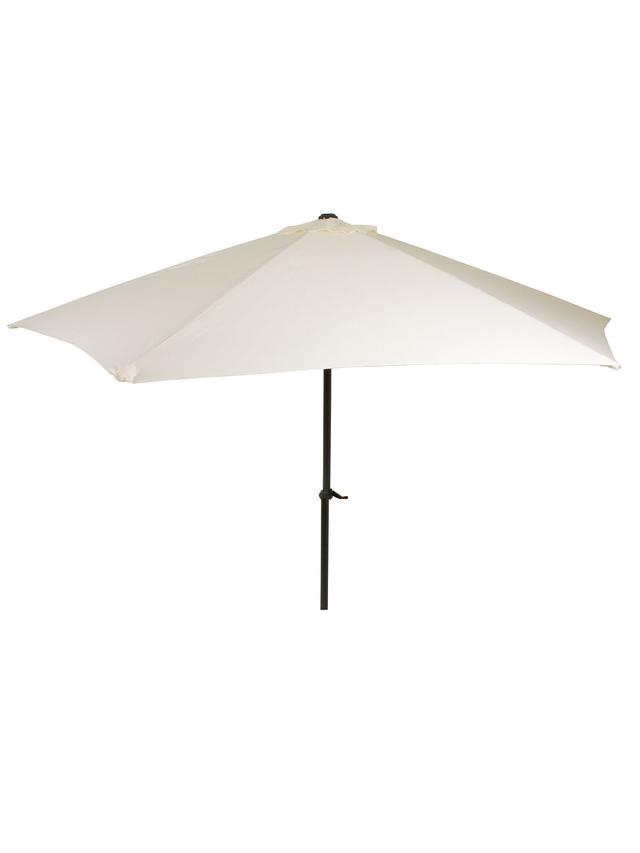 Sonnenschirm Ø 300 cm, 6 Streben, Drehkurbel
