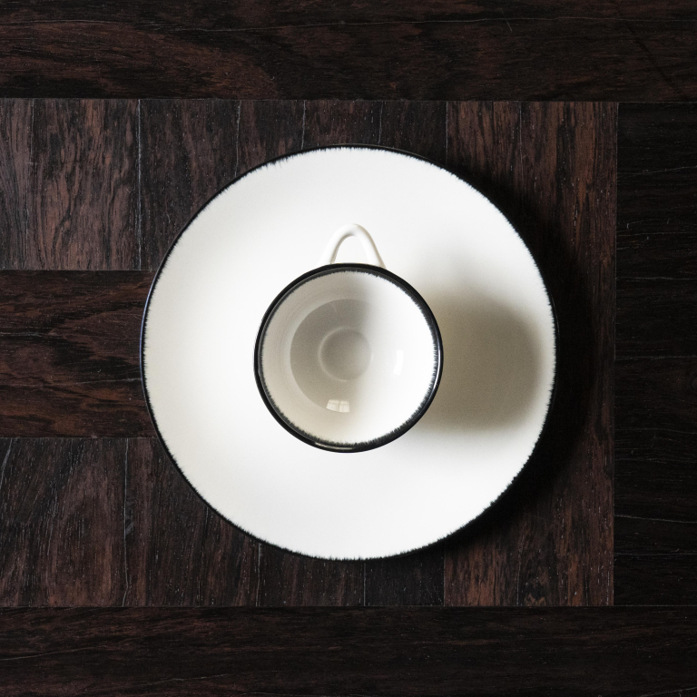 Serax Dé tableware by Ann Demeulemeester mok 8cl set van 2 White