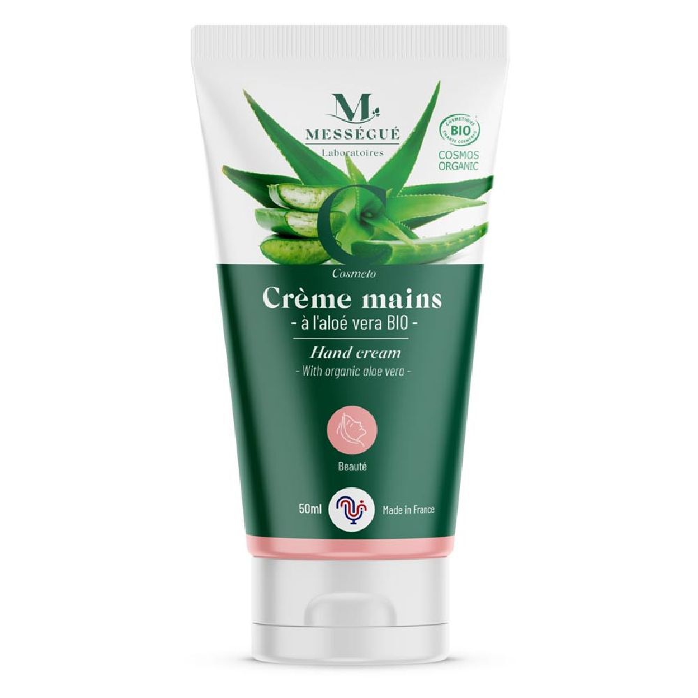 Crème de mains et ongles bio à l'Aloe Vera 50 ml