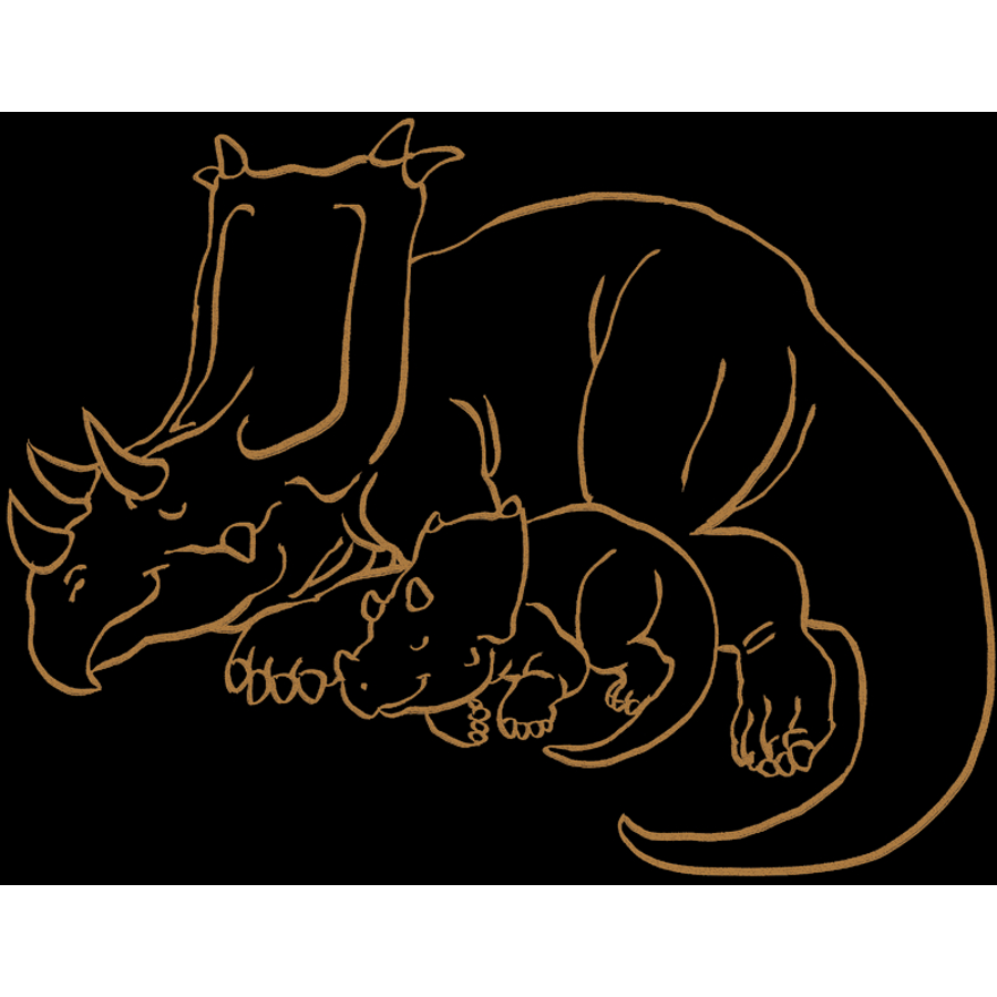 Coppenrath Metallic-Malen (mit Metallic-Buntstiften) - T-Rex World