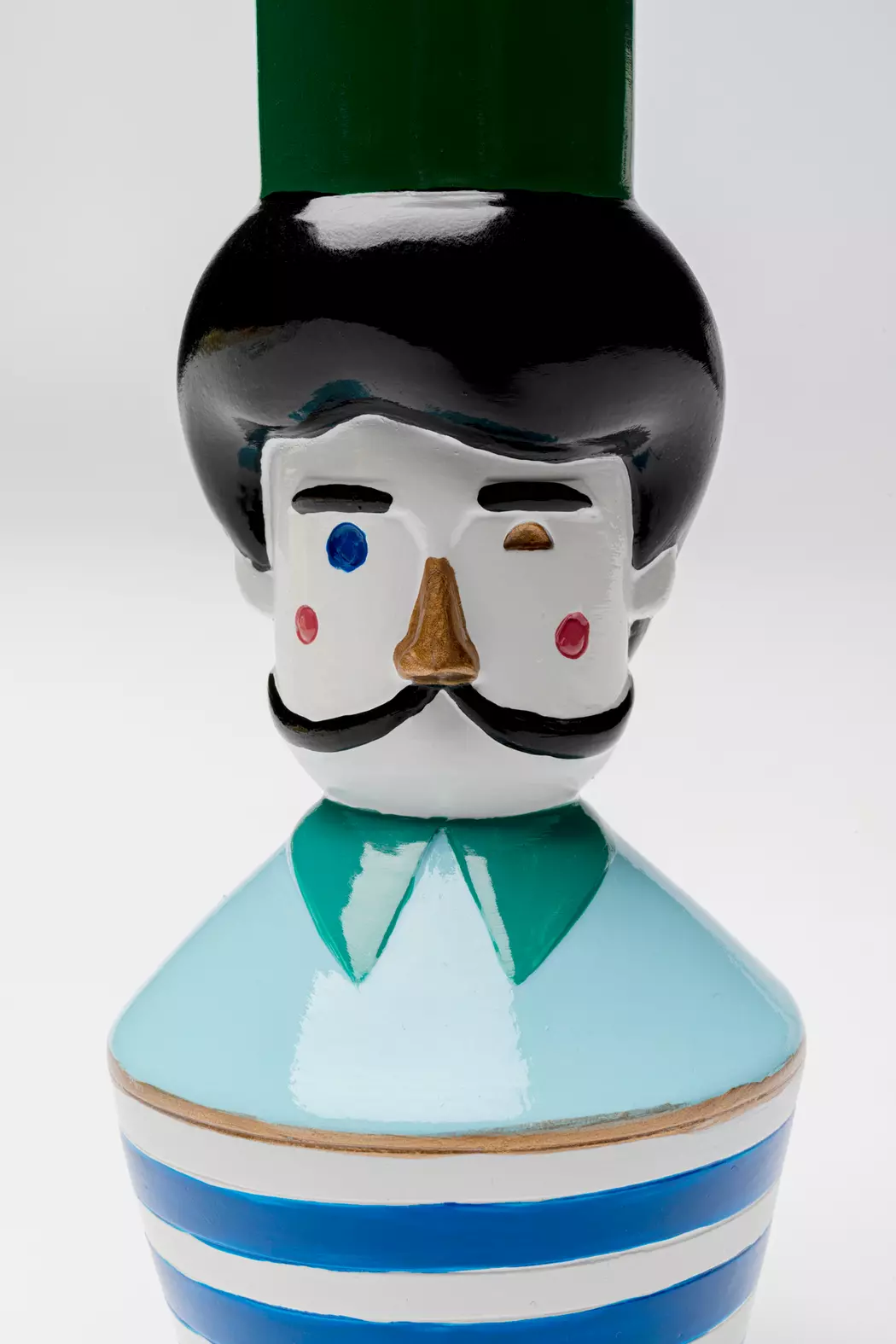 Kerzenleuchter Monsieur Mustache 15,5 cm