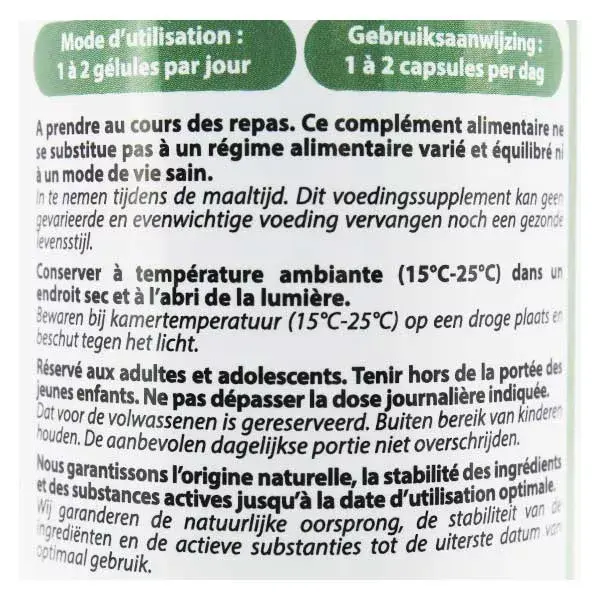 Vit'all+ Hericium 400mg Bio 60 gélules végétales