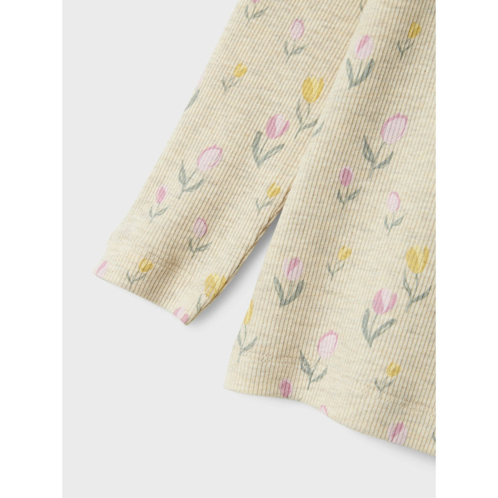 Køb Name It Peyote Melange Flowerkab Bluse
