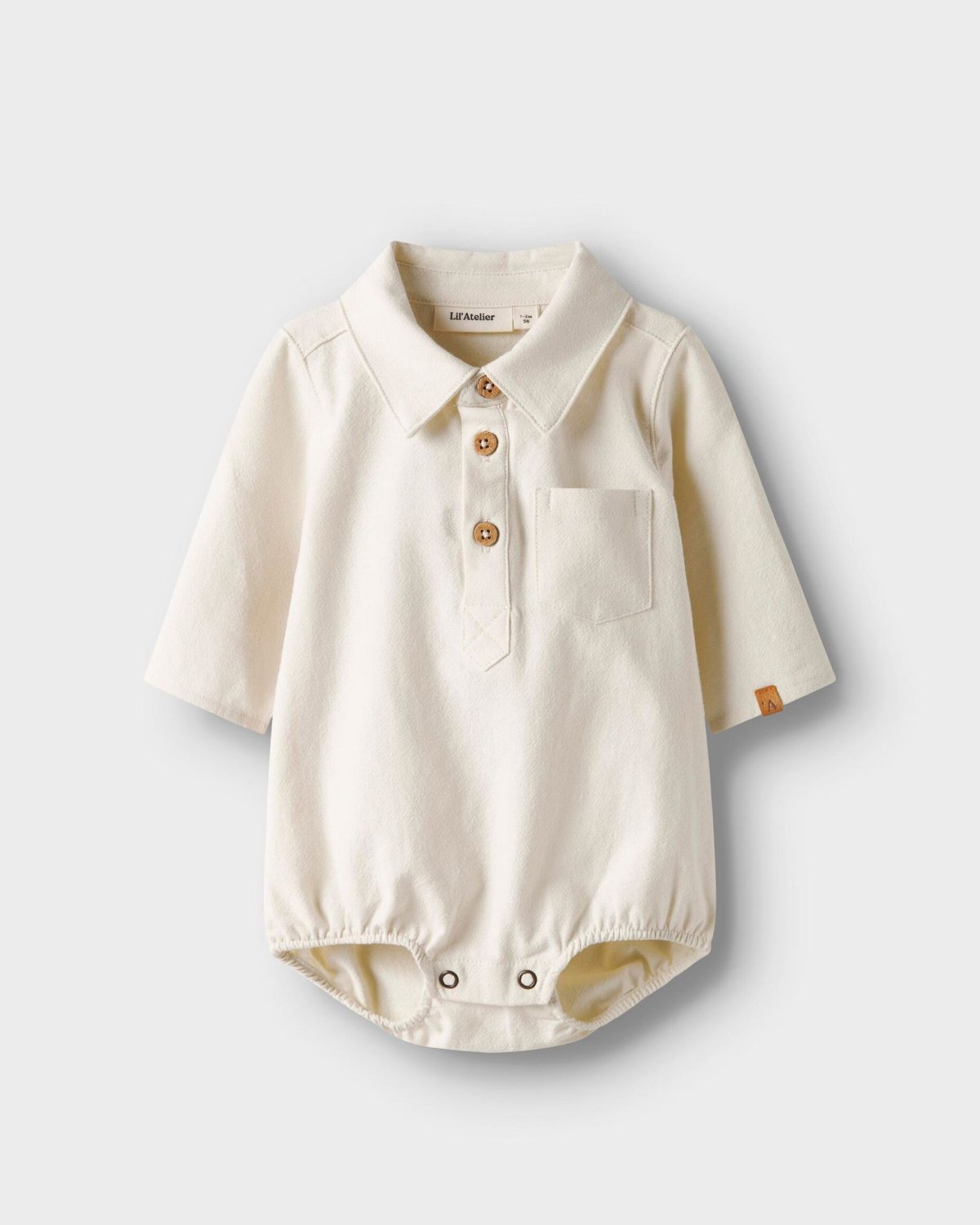Romper Skjorte Baby – Øko Bomull | HADAM