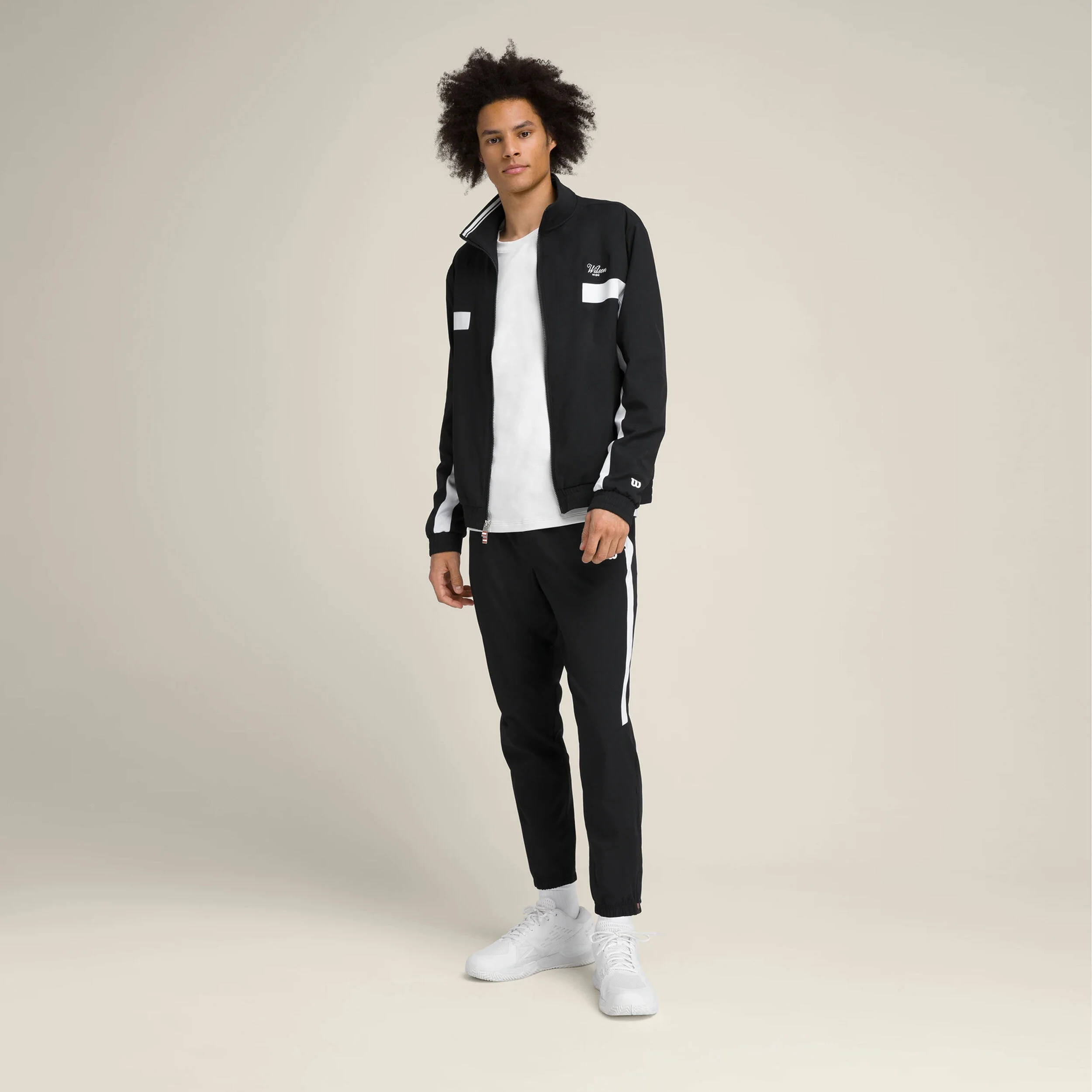 Wilson Grand Slam Veste De Survêtement Hommes - Noir