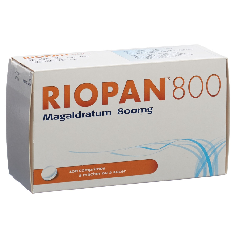 RIOPAN Tabl 800 mg Blist 100 Stk