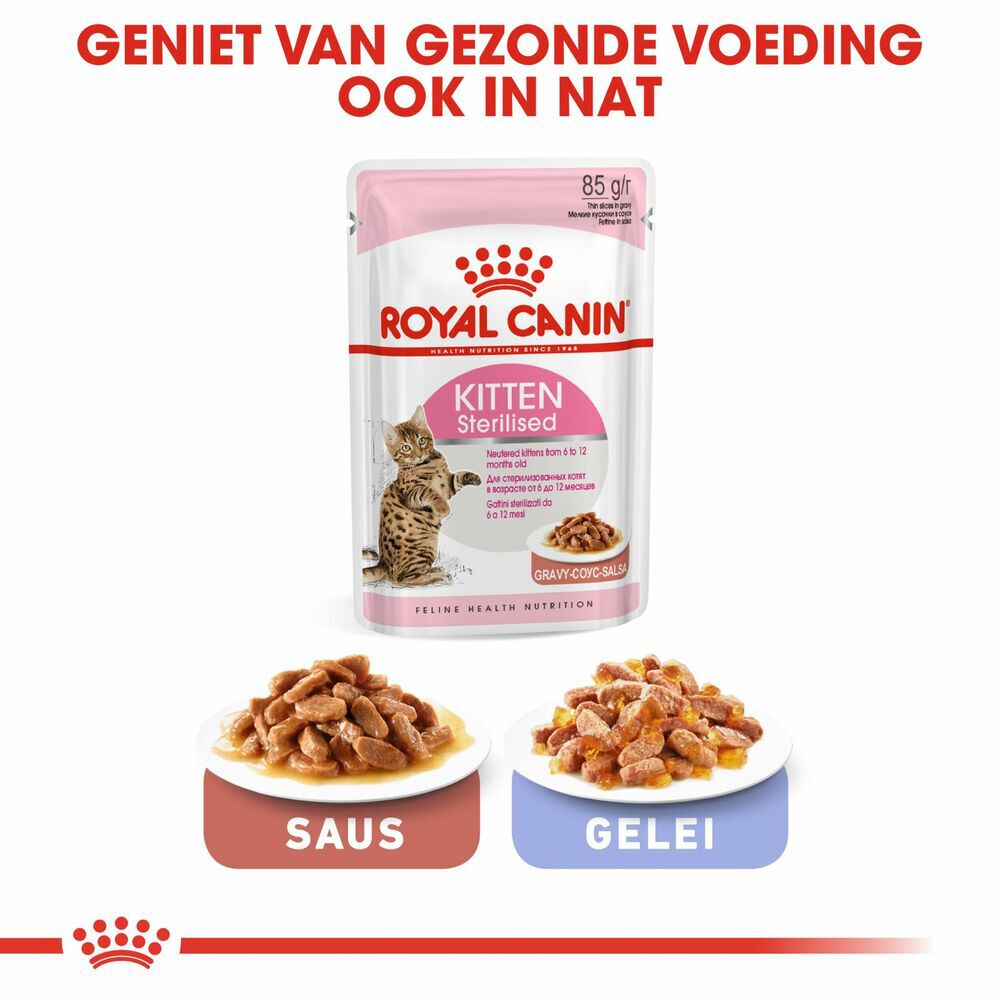 Royal Canin Sterilised Kitten - Kattenvoer - 2 Kilogram - Gevogelte