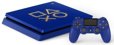 Sony - PlayStation 4 Slim - Gameconsole - 500 GB - Days of Play - 2 Mandos Dual Shock