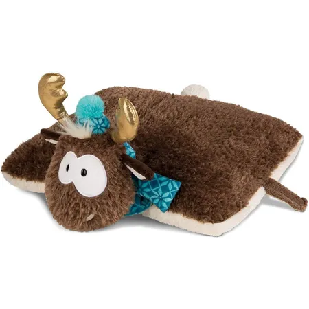 NICI Kuscheltier-Kissen Rentier Reny Heart