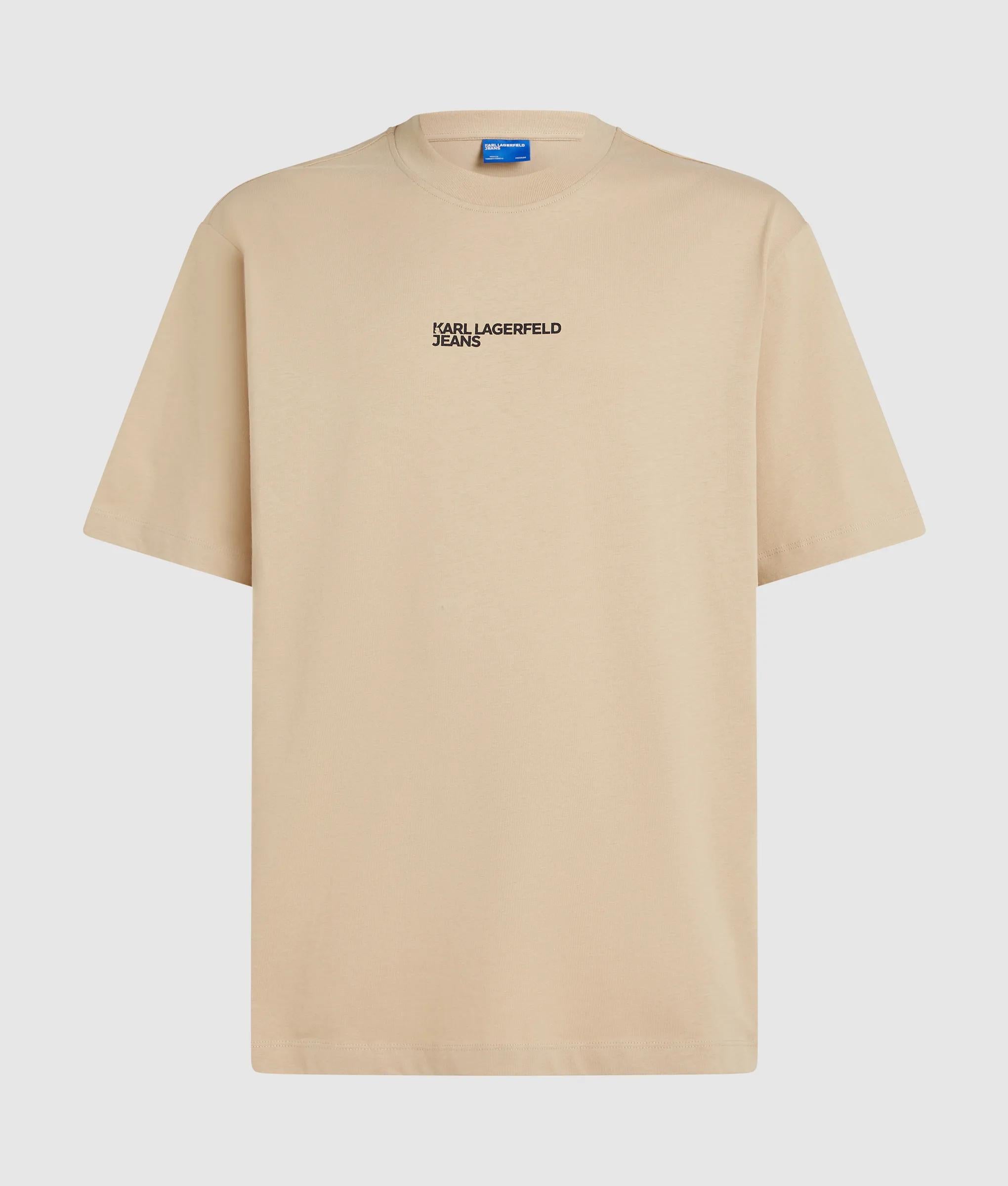 T-shirt met normaal logo